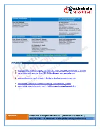 MODULE No. 19, Ambident Nucleophile and Regioselectivity 1. Ht