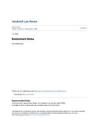 Restatement Redux