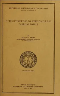 Smithsonian Miscellaneous Collections Volume 101