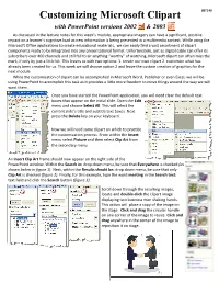 Customizing Microsoft Clipart