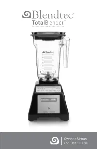 Total Blender Overview ���������������������������������� 4 3.1 Blender Motor 3.2 Blender Jar Assembly
