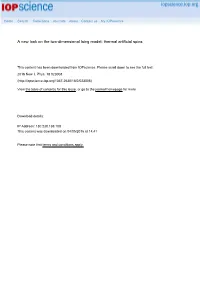 A New Look on the Two-Dimensional Ising Model: Thermal Artificial Spins