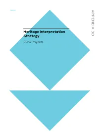 APPENDIX DD Heritage Interpretation Strategy