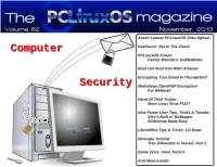Pclinuxos Magazine Page 1 Table of Contents