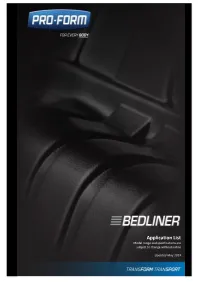 Bedliner Application List