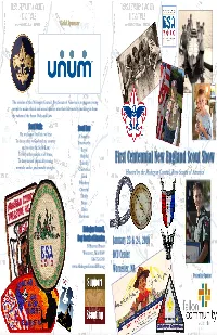 Centennial Show Program