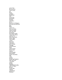 Linkin Park Evanescence Vama Veche U2 Byron Coldplay