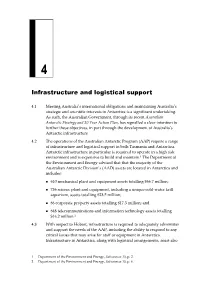 Chapter 4: Infrastructure and Logistical Support