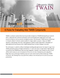 Dynamic Web TWAIN