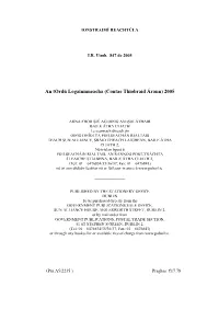 An Tordú Logainmneacha (Contae Thiobraid Árann) 2005
