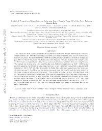 Arxiv:2011.02117V2 [Astro-Ph.SR] 5 Nov 2020