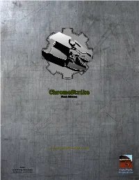 Chromestrikechromestrike First Edition
