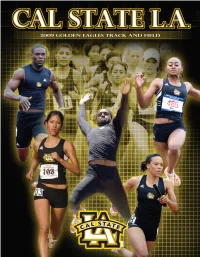 2008-09 Cal State LA Golden Eagles Cross Country and Track & Field