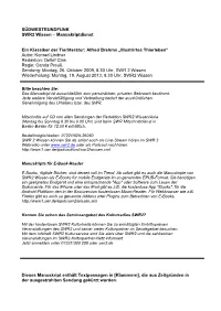 Interview Mit Tanja, Jork Und Ihrer Mutter, Am 2
