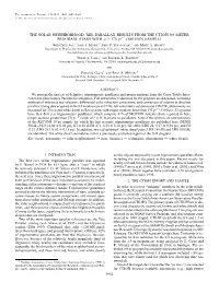 THE SOLAR NEIGHBORHOOD. XIII. PARALLAX RESULTS from the CTIOPI 0.9 METER PROGRAM: STARS with � � 1B0yr�1 (MOTION SAMPLE) Wei-Chun Jao,1 Todd J