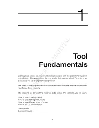 Tool Fundamentals
