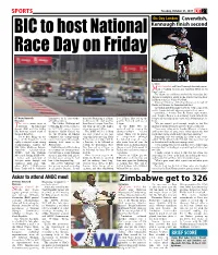 Zimbabwe Get to 326 Manama Are Due to Attend
