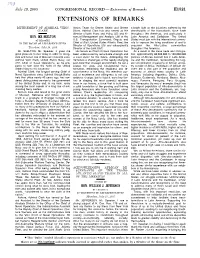 Extensions of Remarks E1521 EXTENSIONS of REMARKS