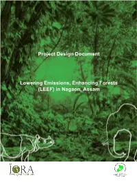 Project Design Document Lowering Emissions, Enhancing Forests