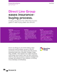 Direct Line Group Case Study