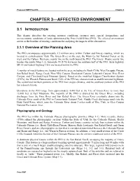 Chapter 3—Affected Environment