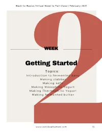 Week-2-Back-To-Basics-Fermented-Dairy-Master