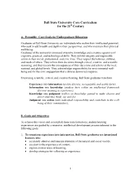 University Core Curriculum (UCC)