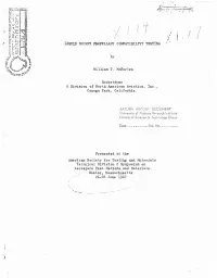 LIQUID Rocker PROPELLANT COMPATIBILITY TESTING By