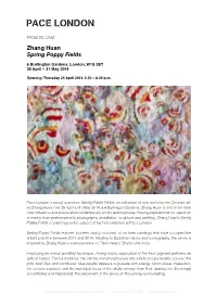 Zhang Huan Spring Poppy Fields
