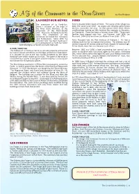 A-Z of the Communes in the Deux-Sèvres by Sue Burgess LA FORÊT-SUR-SÈVRE FORS the Commune of La Forêt-Sur- Fors Is Situated 16Km South of Niort
