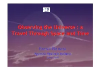 Observing the Universe