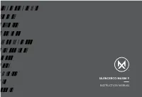 Silencerco Maxim 9 Instruction Manual