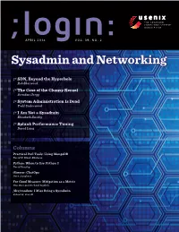 Sysadmin and Networking