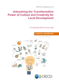Unleashing the Transformative Power of Culture and Creativity for Local Development