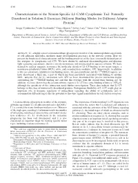 Characterization of the Neuron-Specific L1-CAM