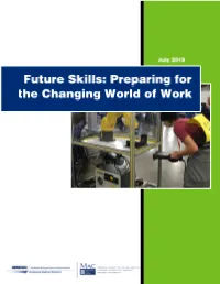 Future Skills: Preparing for the Changing World of Work