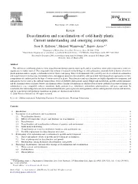 Deacclimation and Reacclimation of Cold-Hardy Plants: Current Understanding and Emerging Concepts Scott R