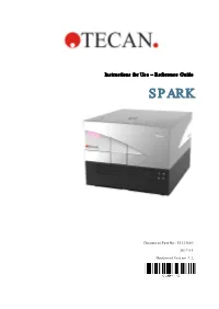 Manual for SPARK