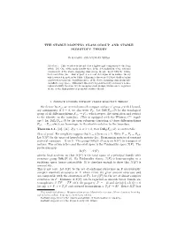 The Stable Mapping Class Group and Stable Homotopy Theory