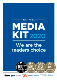 View Our Media Kit