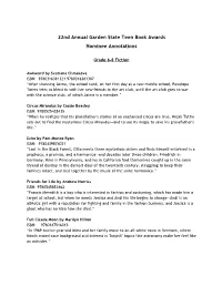 22Nd Annual GSTBA Annotated Lists