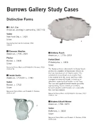 Burrows Gallery Study Cases