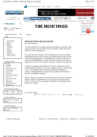 Internet Trials Get Go-Ahead Page 1 of 1