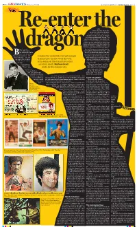 It Seems the World Still Can't Get Enough of Bruce Lee. on the Eve Of