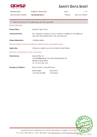 Safety Data Sheet