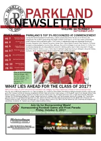 What Lies Ahead for the Class of 2017?