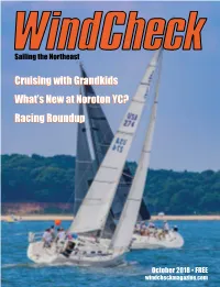 Cruising with Grandkids What's New at Noroton YC? Racing Roundup