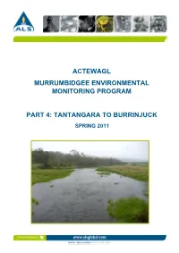 MEMP Part 4: Tantangara to Burrinjuck