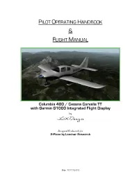 Pilot Operating Handbook Flight Manual