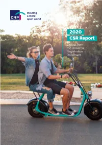 2020 CSR Report